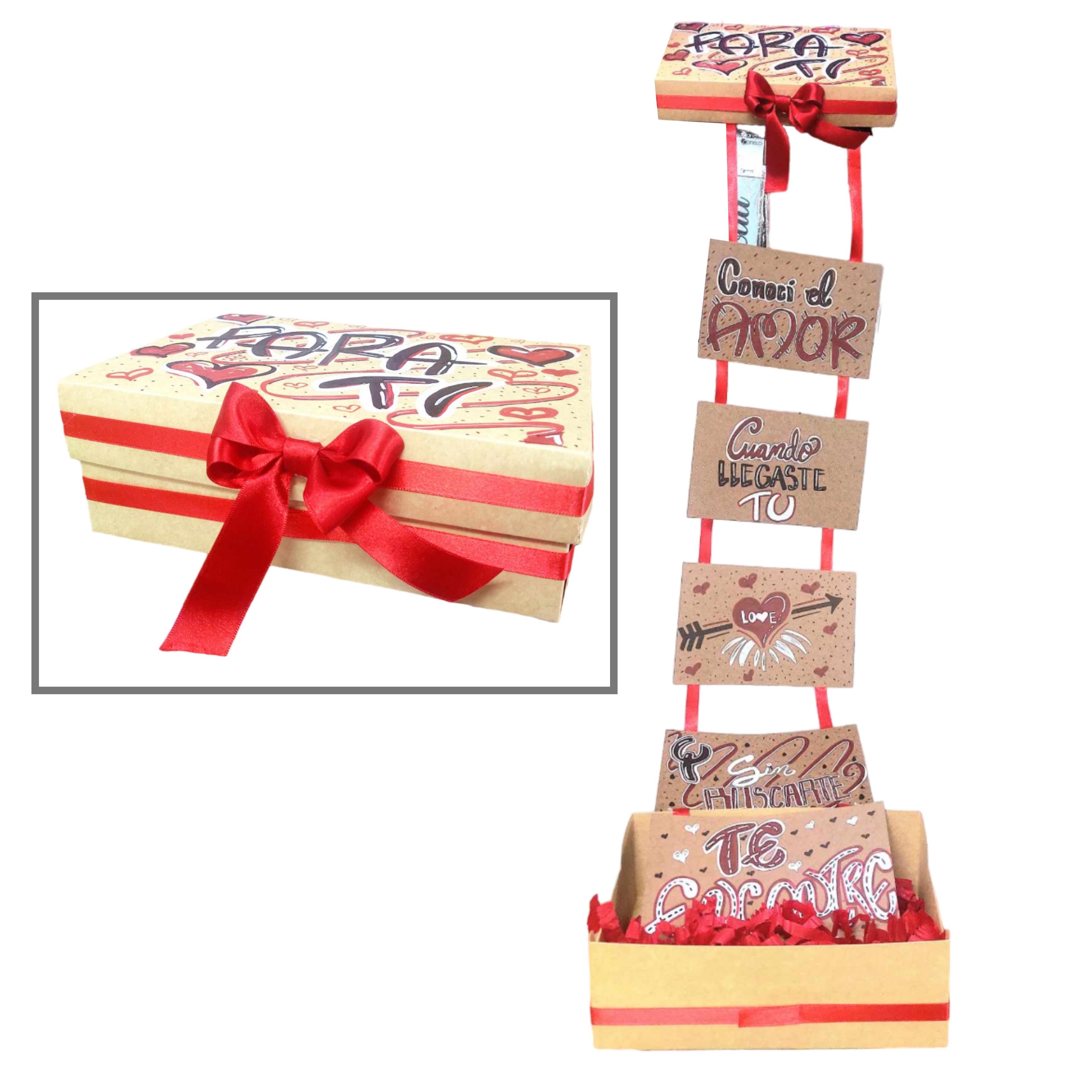 Caja de Regalo con Mensaje